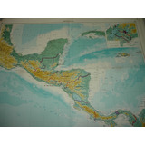 Mapa Antiguo 97 America Central Cartografia Mapas Decoracion