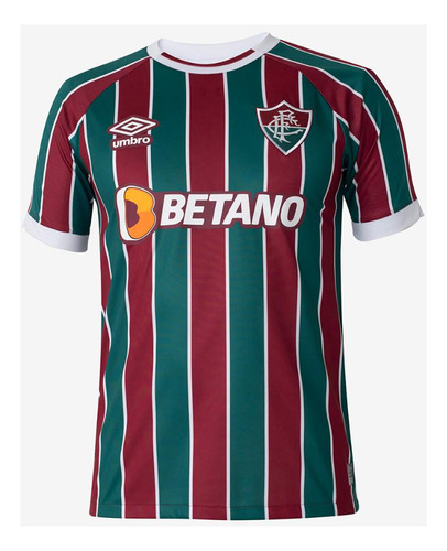 Camisa Masculina Umbro Fluminense Of. 1 2023 (classic N9)