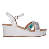 Sandalias Huaraches Plataforma Vestir Mujer Vi Line 1112488