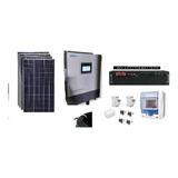 Kit Solar Autonomo Para Casa O Cabaña, Refrigerador Luces 