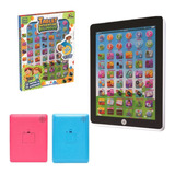 Tablet Brinquedo Infantil Ensina Inglês 58 Funções Educativo