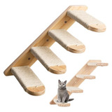 Estante De Escalada Para Gatos Para Montaje En Pared, Escale