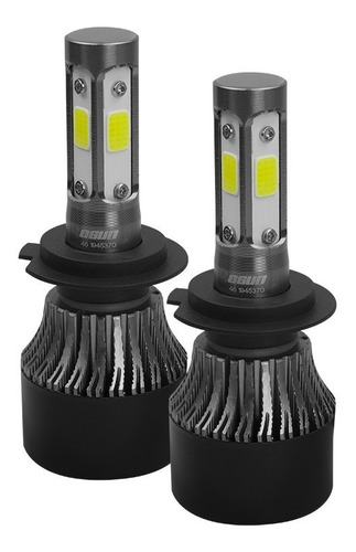 Kit De Led C4 Osun® Con 4 Caras De Alta Intensidad Para Faros Principales Y Auxiliares H7 9005 H11 9006