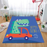 Alfombra Vinílica Auto Dino 140 X 160 Cm