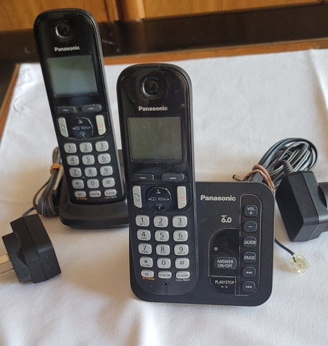 Telefono Inalambrico Panasonic- Equipo Doble Para Línea Fija