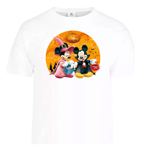 Playeras Disney Mickey Mouse Halloween Grandes Diseños
