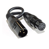 Xlr Ac3pm5pfm  3 Pines Macho Xlr A 5 Pines Hembra Xlr