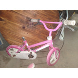 Bicicleta Rodado 12 Barbie Original Falta Del Asiento Pedale