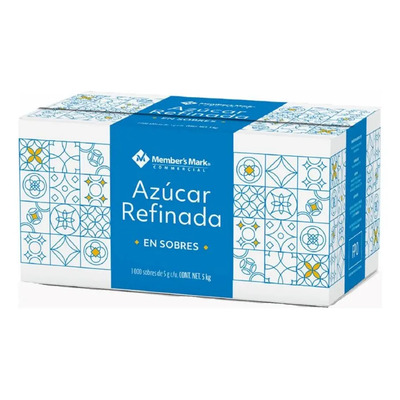 Azucar Refinada 1000 Sobres 5g Members Mark | Envío gratis