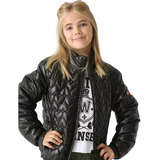 Campera Nylon Matelaseada Niña Wanama Kids Linna Sin Capu Pr