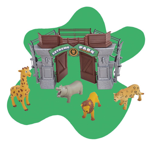 Brinquedo Infantil Zoologico Animais Estreme Park