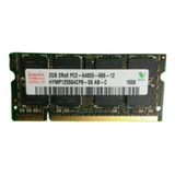 Memoria Ram Hynix 2gb Ddr2 Pc2-6400 Hymp125s64cr8-s6