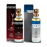 Perfume Amakha Paris Masculino 521 Vip E Bratt 15ml