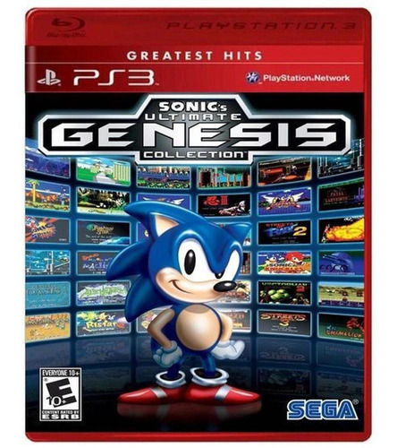 Jogo Sonic Ultimate Genesis Collection Ps3 Midia Fisica