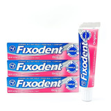 Fixodent Original 100% 68g 3 Tubos Importado Recorde Vendas