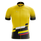 Jersey Ciclismo Colombia Amarillo Mtb O Ruta