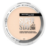 Base De Maquillaje En Polvo Compacto Maybelline Super Stay 24h Hybrid Powder-foundation Tono 120 - 6g