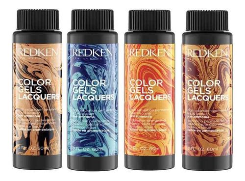 Redken Color Gels Lacquers Bajo En Amoníaco Variedad Tonos