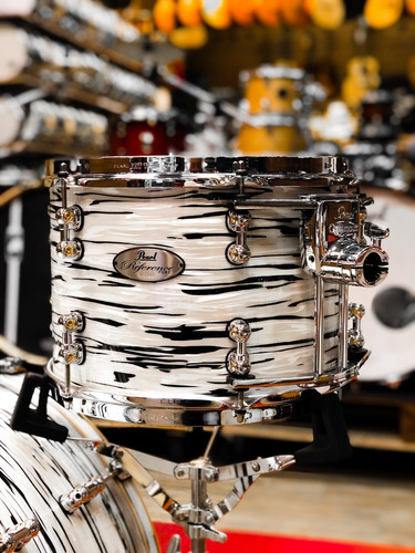 Bateria Pearl Reference Pure 3 Cuerpos B24x14 T13x9 Tf16x16 Color Blanco