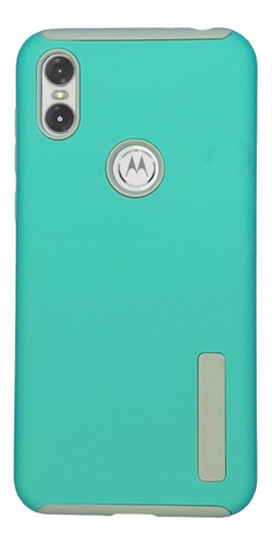 Funda Uso Rudo Alto Impacto Para Motorola One Más Mica