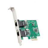 Syba Gigabit Ethernet Pci Express 2.1 Pci-e X1 Net De Dos Pu