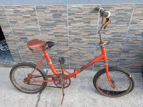 Cuadro De Bicicleta Plegable Rod 16 A Reciclar - En Palomar