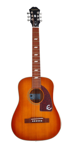 Guitarra Electroacustica De Viaje EpiPhone Lil Tex Travel 