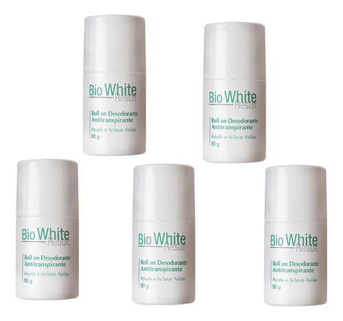 5 Desodorantes Bio White Result Aclarador De Axila Fuller