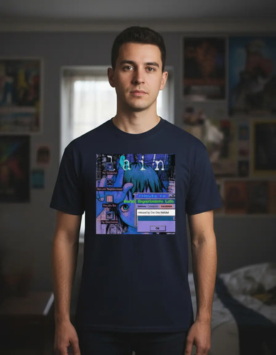 Playera Serial Experiments Lain Diseño 04 Anime Beloma