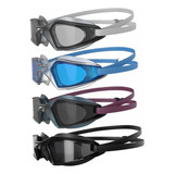 Gafas De Natación Speedo Hydropulse Piscina Antiempañante Color Blanco