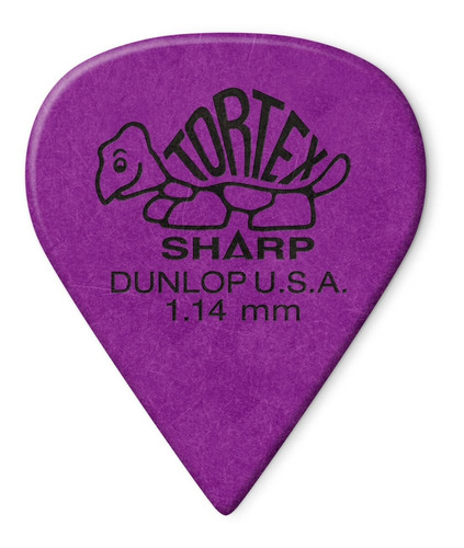 Puas Jim Dunlop 412r 1.14 Tortex Sharp Pack X72