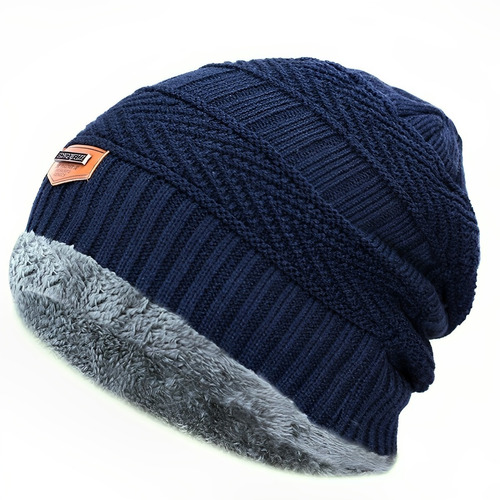 Touca Gorro Inverno Masculina Feminina Forrada Toca De Frio