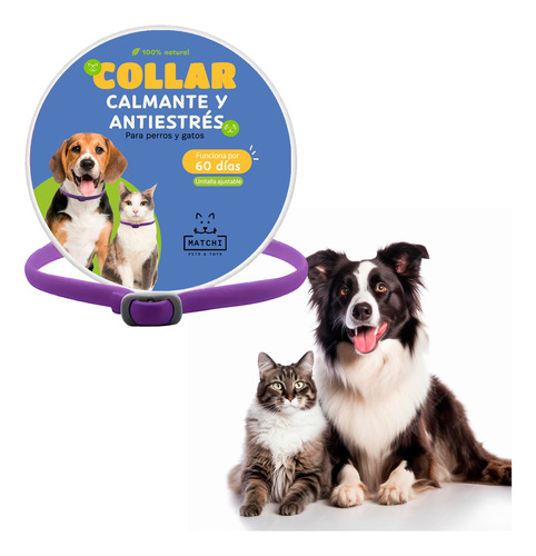 Collar Calmante Antiestrés Para Perros, Alivio De Ansiedad