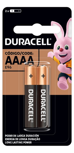 Pack 2 Pilas Duracell Aaaa Alcalina Ultra E96 / Tecnocenter