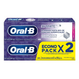 Oral B 3d White Brilliant Fresh Pasta Dental Kit X 2 67ml