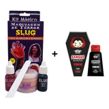 Kit Mágico Slug Maquiagem + Sangue Artificial Falso