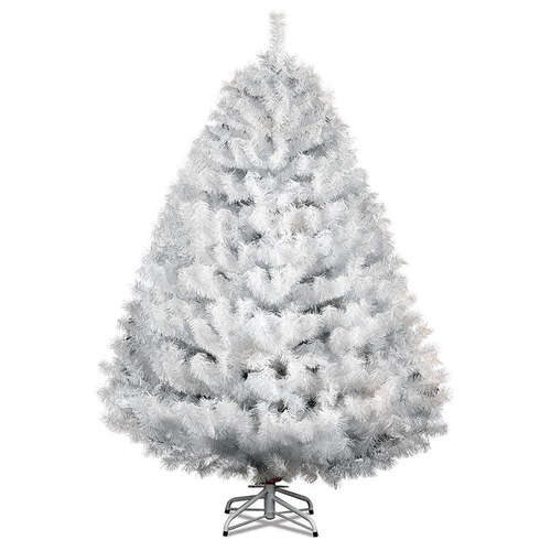 Arbol De Navidad Blanco Sierra Voluminoso Pachon 1.9m Pino