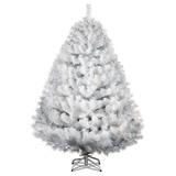 Arbol De Navidad Blanco Sierra Voluminoso Pachon 1.9m Pino