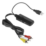 Adaptador Universal Mini Av A Hdmi De Línea Larga De Alta De