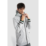 Campera Key Biscayne Campera Deportiva Qinghai Gris I24