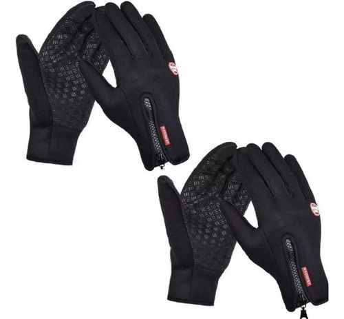 X2 Guantes Termicos Impermeable Moto Invierno Touch  Bicicle