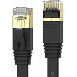 Senetem - Cable Plano Blindado Ethernet Cat 7 Rj45 Gigabit,