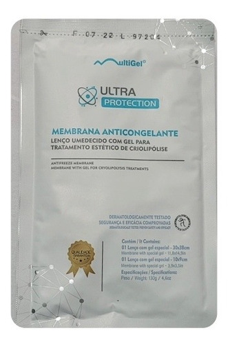 Manta Membrana Criolipolise G Ultra Protection C/anvisa