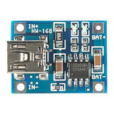 Mini Carregador De Bat De Litio Micro Usb 5v 1a Tp4056