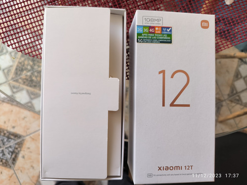 Xiaomi 12t Dual Sim 256 Gb Plata 8 Gb Ram