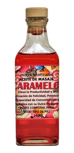 Aceite Para Masajes Caramelo 250ml