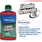 Limpia Griferías Mármol Y Vidrios En Gel Merclin  × 500 Ml