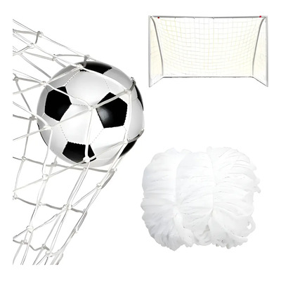 Red Para Porteria: 3m Largo, 2m Alto, 1m De Fondo. Blanco1pz | MercadoLibre