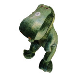 Peluche Juguete Mascota Perro P/ Morder C/ Sonido Dinosaurio