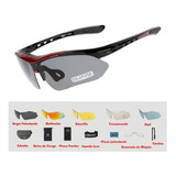 Gafas De Sol Ciclismo Lentes Intercambiables + Uv400 + Lente